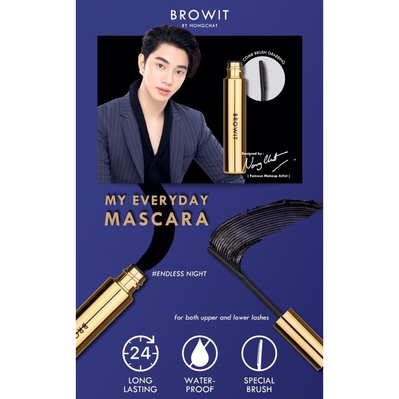 [SẴN SHIP] Mascara Nongchat Browit Thái Lan - Date 2024 | BigBuy360 - bigbuy360.vn