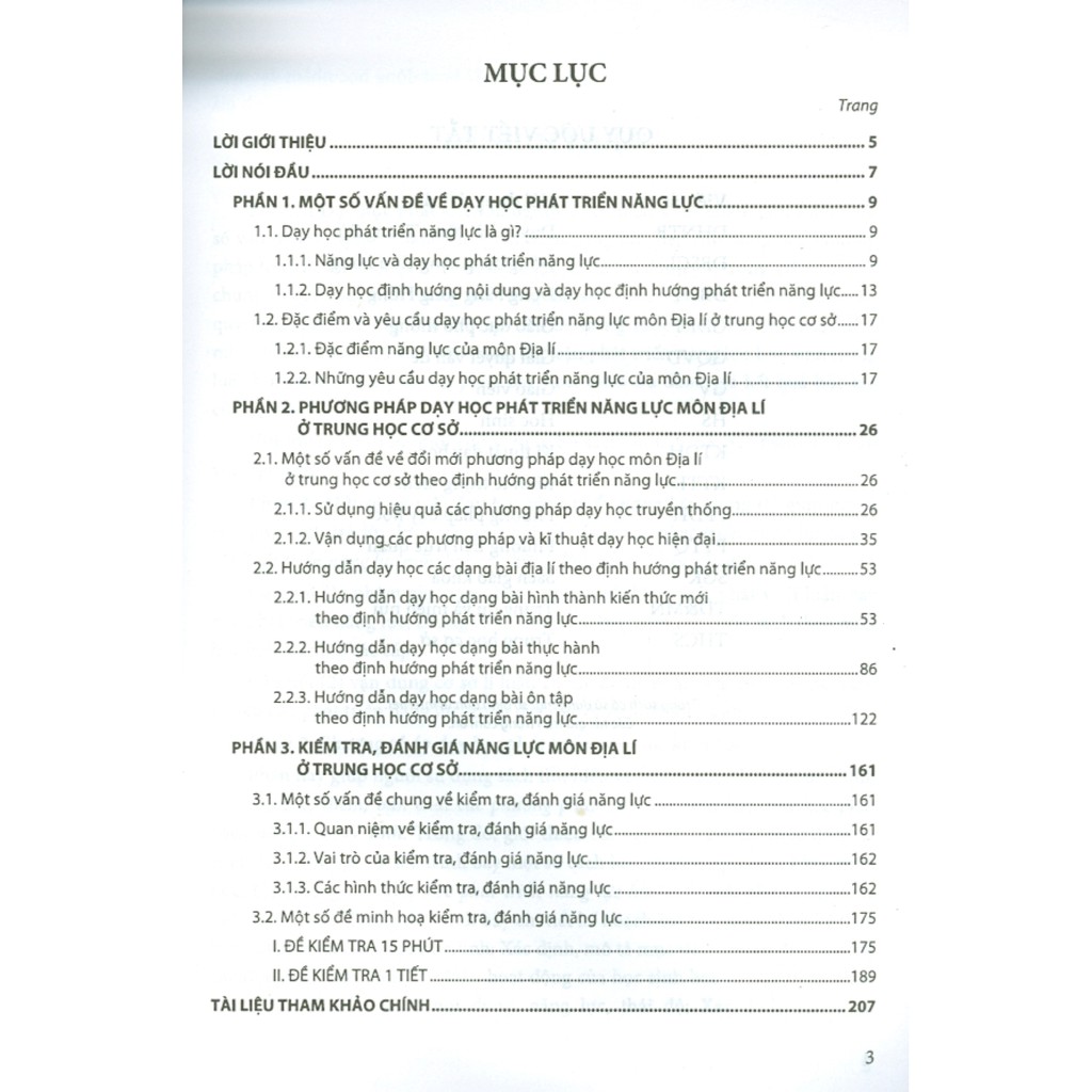 Sách - Dạy Học Phát Triển Năng Lực Môn Địa Lí Trung Học Cơ Sở