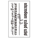 Hình Xăm Dán Kiểu Hoạt Hình Xinh Xắn Phong Cách Hàn Quốc