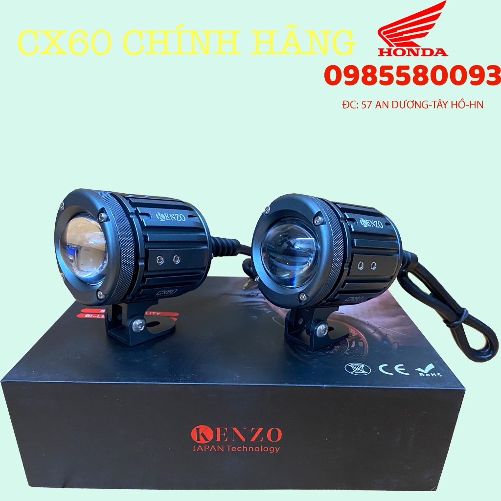 Đèn trợ sáng, Bi LED Mini Kenzo CX60 CHÍNH HÃNG