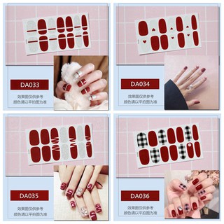 Miếng Dán Trang Trí Móng Tay 3d Da021-Da040