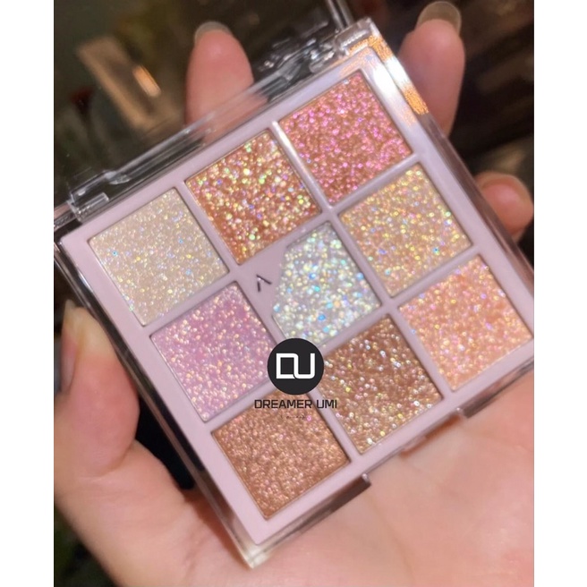 Bảng nhũ mắt unIeashia n1 mẫu mới nhất