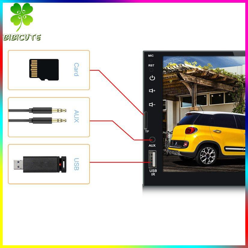 Máy Nghe Nhạc Mp5 Mp3 Mp4 Màn Hình 7 Inch Chất Lượng Cao Cho Xe Hơi