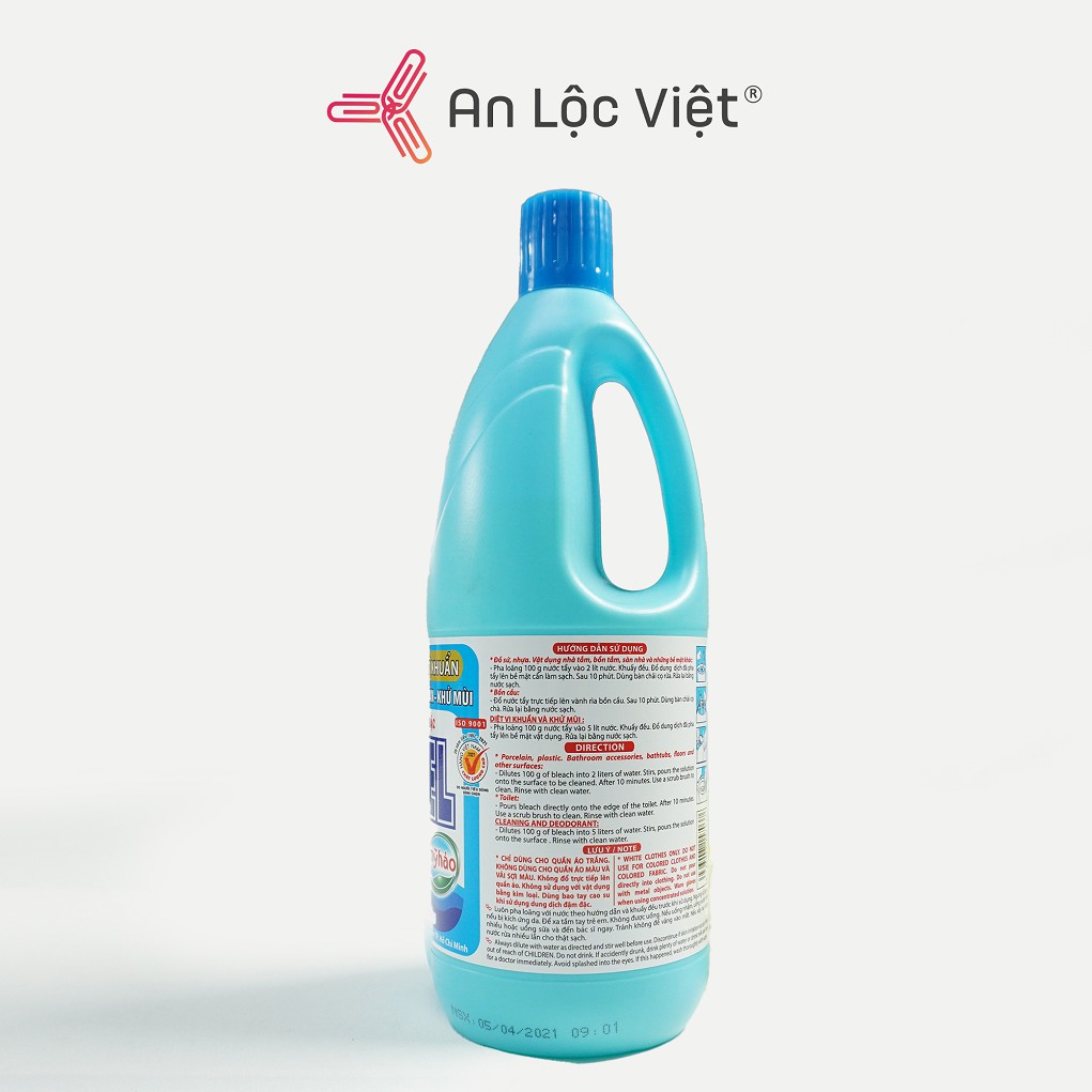 Nước tẩy Javel - 1000ml khử mùi, khử khuẩn