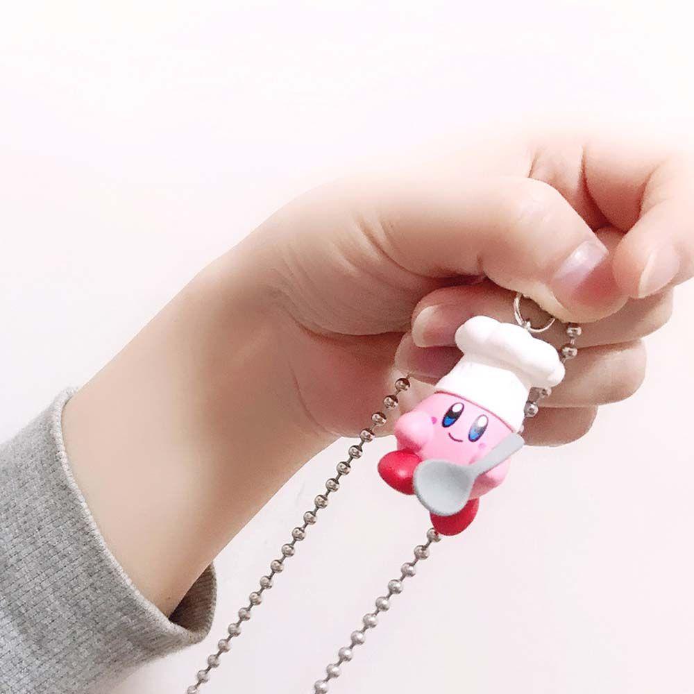 FORBETTER Móc Khóa Hình Búp Bê Kirby Dễ Thương