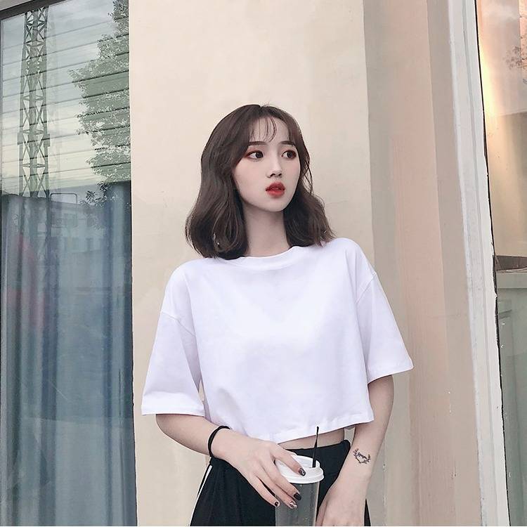 Áo Thun Tay Ngắn In Hình Bướm Phản Quang Cá Tính Cho Nữ