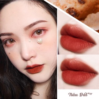 💄SON MIA CHÍNH HÃNG #7 NÂU ĐẤT