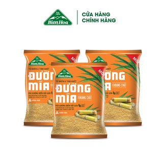 Mã BMLTM50 giảm đến 50K đơn 99K Combo 3 Đường mía khoáng chất Biên Hòa 1kg