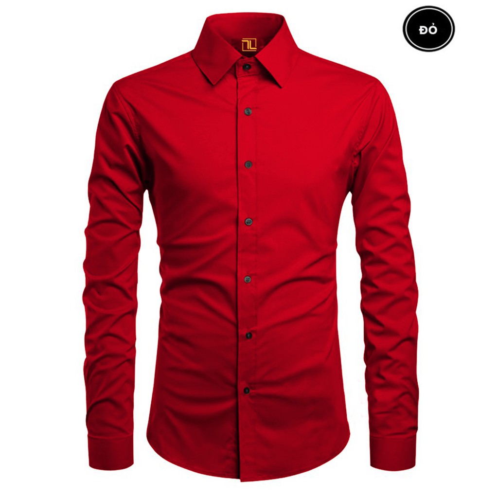[CHẤT ĐẸP]Áo sơ mi  - Áo sơ mi lụa cao cấp - Chất liệu lụa mềm mịn, mát mẻ, dáng trẻ trung thanh lịch, mặc bao đẹp | BigBuy360 - bigbuy360.vn