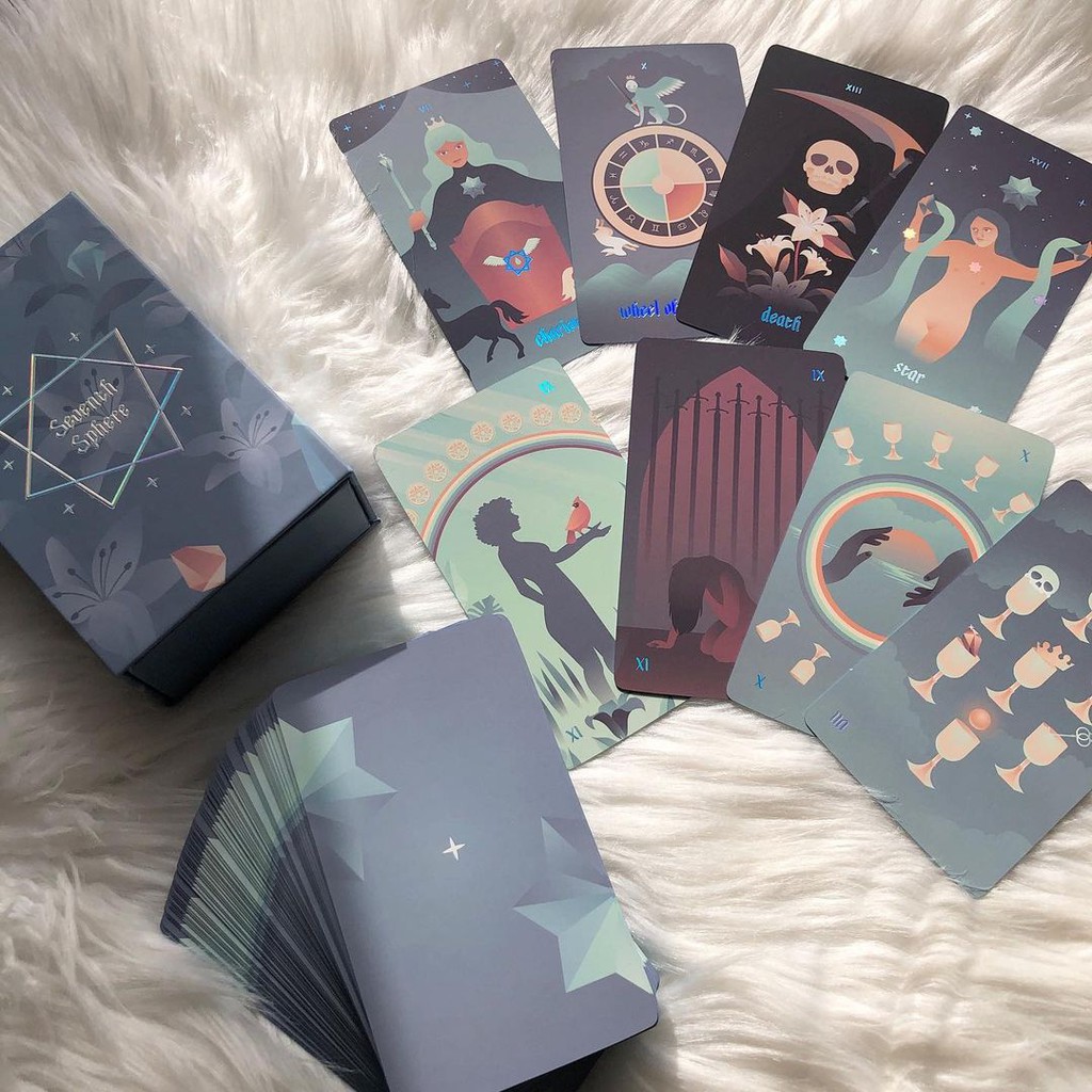 Bài Seventh Sphere Rider Waite Smith Tarot