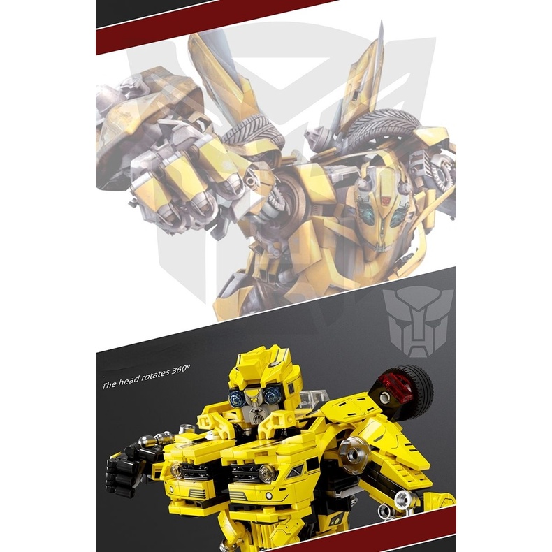 Mô Hình Đồ Chơi Lắp Ráp Rô Bốt Biến Hình Optimus Prime 2 Trong 1 Mới