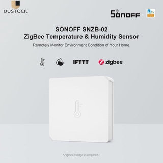 Bộ cảm biến nhiệt độ và độ ẩm sonoff snzb-02 - zigbee
