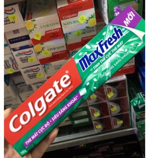 Kem đánh răng ngừa sâu răng Colgate MaxFresh cực the mát 200g