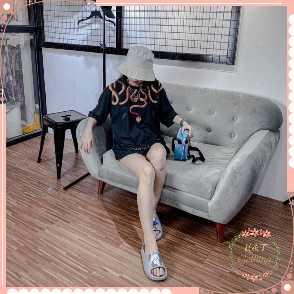 Áo Phông dấu quần form rộng