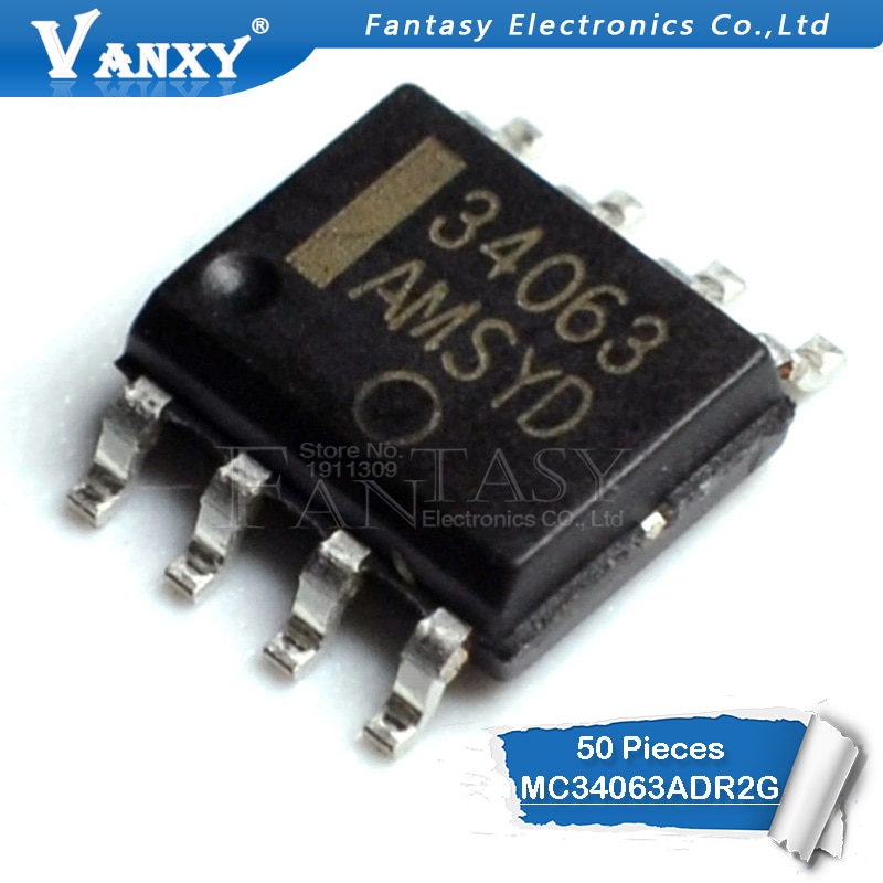 50 Ic Chuyên Dụng Mc34063A Sop8 Mc34063 Sop Mc34063Adr Mc34063Adr2G Smd