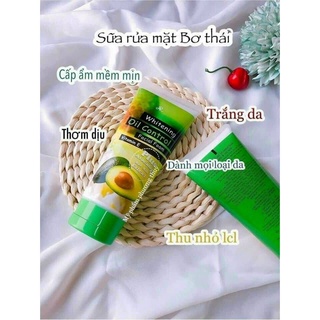 Sữa Rửa Mặt Bơ Aron Thái Lan 210g dưỡng ẩm và làm trắng da