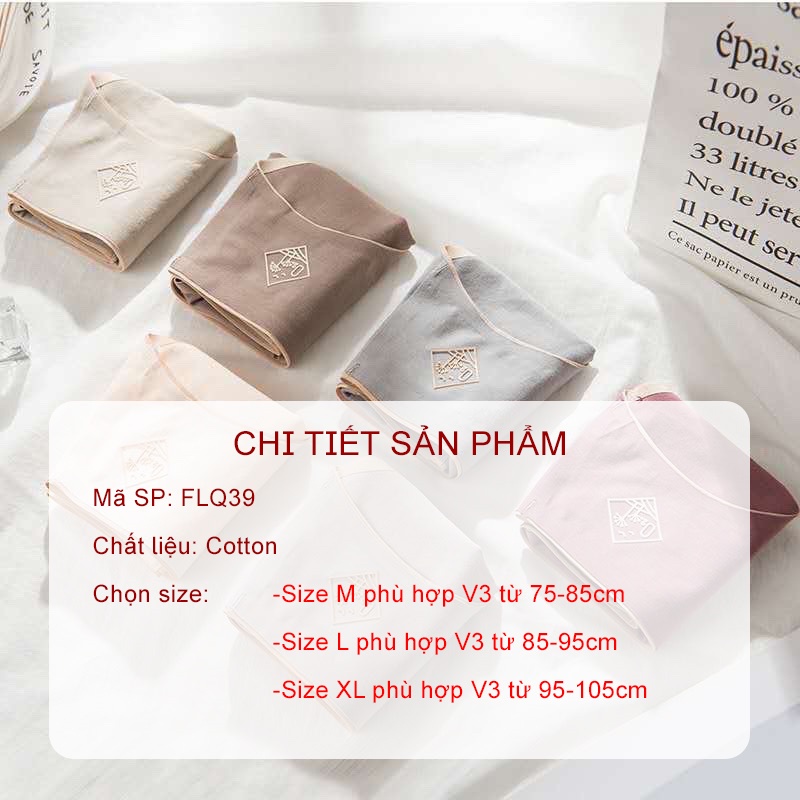 Quần lót nữ cotton HAVANA không đường may có size lớn FLQ39