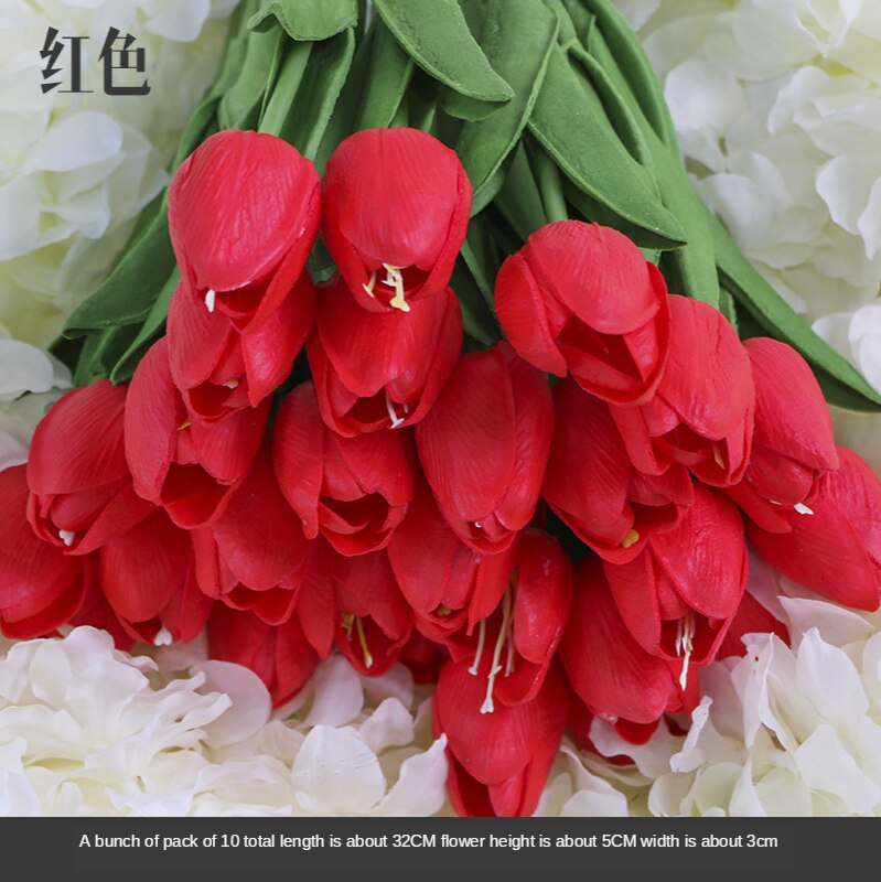 Hoa tulip Nhân Tạo mini Bằng Lụa Dùng Trang Trí Nhà/Tiệc Cưới