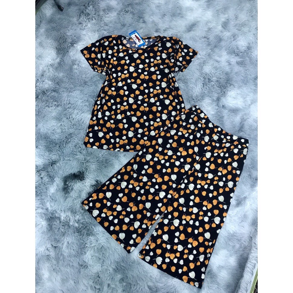 Bộ Đồ Trung Niên - Bộ Thun Tăm Mặc Nhà Cho Mẹ cho Bà