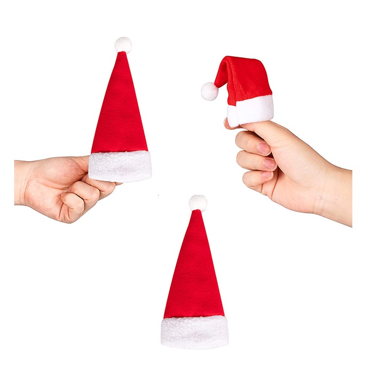 Mũ Ông Già Noel Mini Trang Trí Giáng Sinh