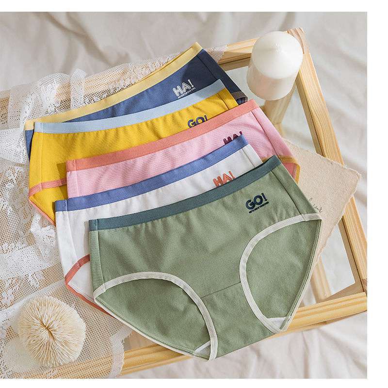 Quần Lót Nữ Cotton HaGo! Chất Siêu Mềm Mịn Màu Cute