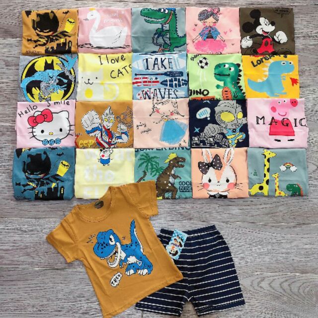 Bộ cotton xuất hàn combo