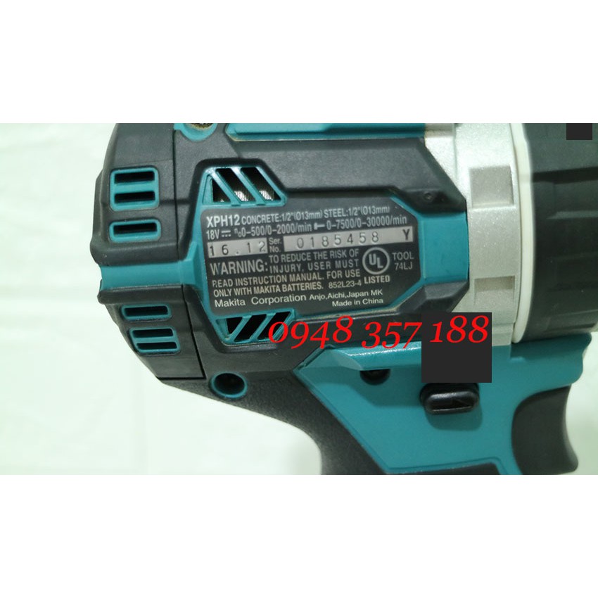 Máy khoan 3 chức năng Makita 18v XPH12