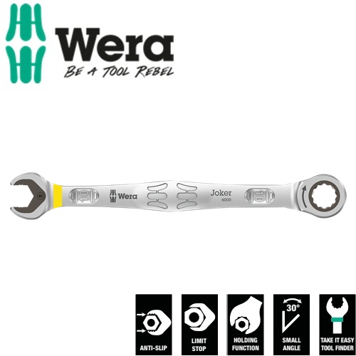 Cờ lê tròng cóc 6000 Joker 10 x 159mm Wera 05073270001