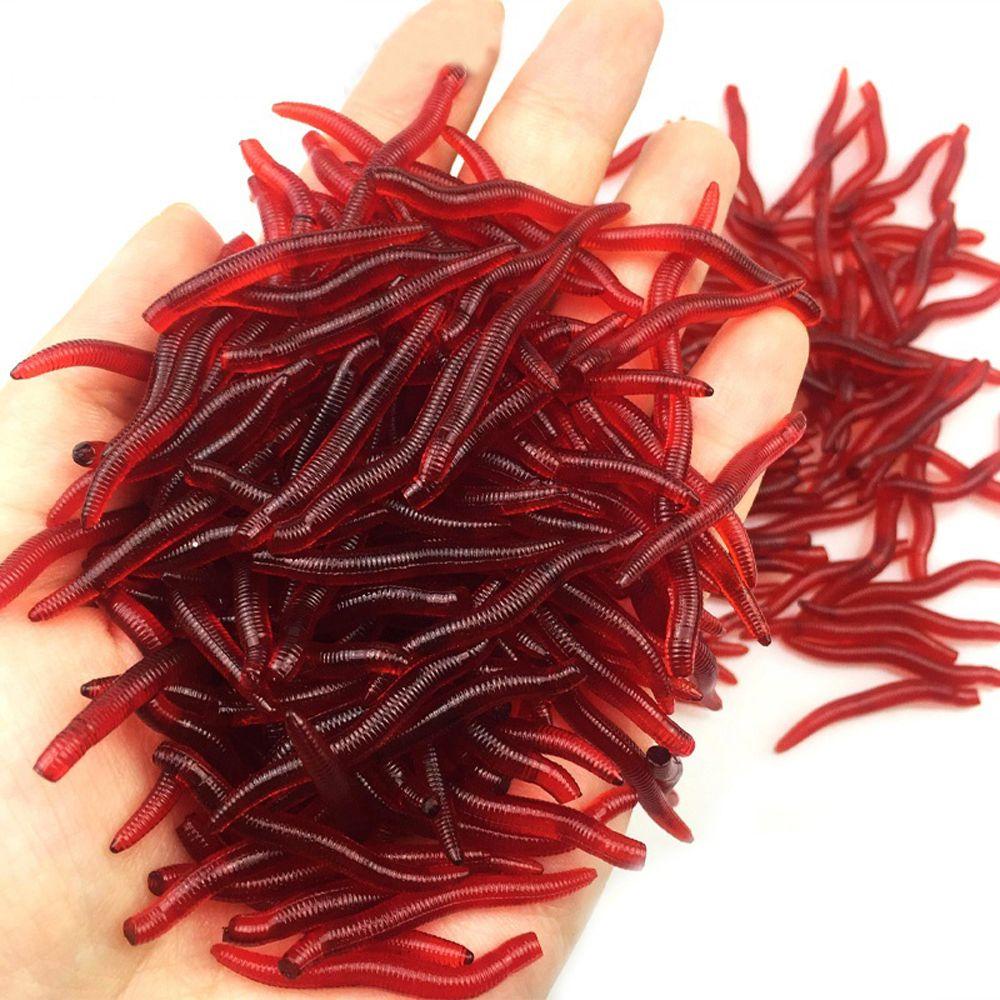 Mồi Câu Cá Giả Hình Con Sâu Mềm 5cm / 7.5cm / 15cm