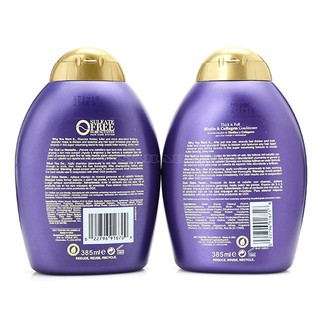 Dầu gội và xã Biotin & Collagen- 385ml