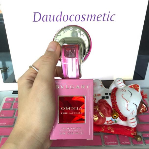 [ mini ] Nước hoa Bvlgari Omnia Pink Sapphire EDT 15ml . Chính Hãng Cao Cấp