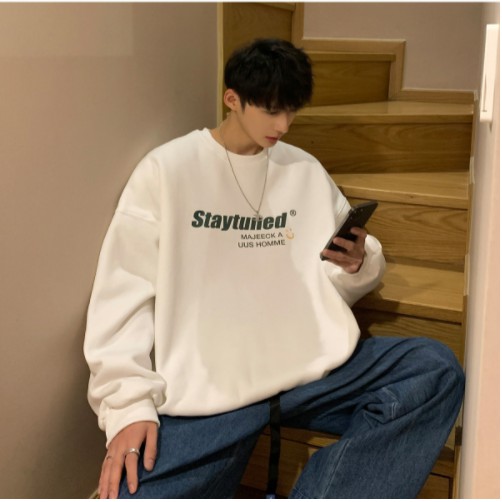 Áo sweater nam nữ Staytuned phong cách, Áo nỉ bông ULZZANG form rộng Unisex Siêu Đẹp vải Dày Tomx AN1 | BigBuy360 - bigbuy360.vn