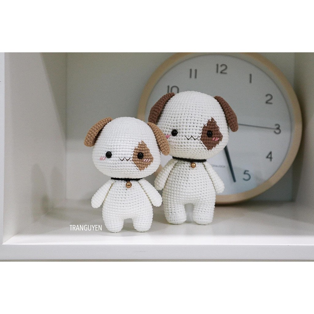 Sét chó tai ngắn handmade