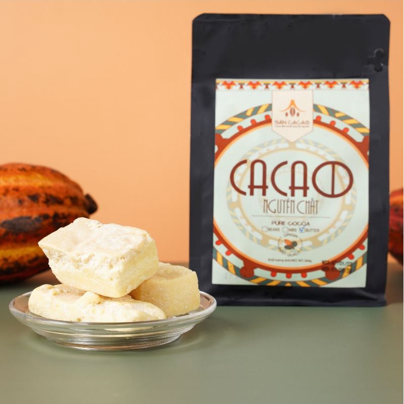 Bơ cacao làm bánh, socola  Bản Cacao
