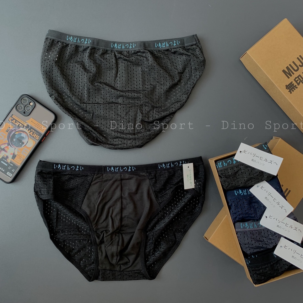 Quần Lót Nam Tam Giác Thun Lạnh