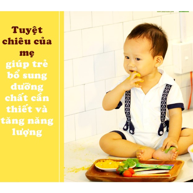 Bột rau dinh dưỡng ăn dặm cho bé Dalahouse  - Hoàn toàn tự nhiên, an toàn, dễ sử dụng