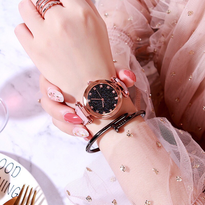 ĐỒNG HỒ NỮ DÂY DA SHDHD MẶT 12 CHẤM D305 THỜI TRANG | BigBuy360 - bigbuy360.vn