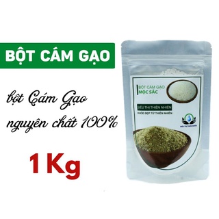 Bột Cám Gạo nguyên chất 1Kg, ngũ cốc giảm cân, thực phẩm giảm cân làm đẹp an toàn từ thiên nhiên hiệu Mộc Sắc