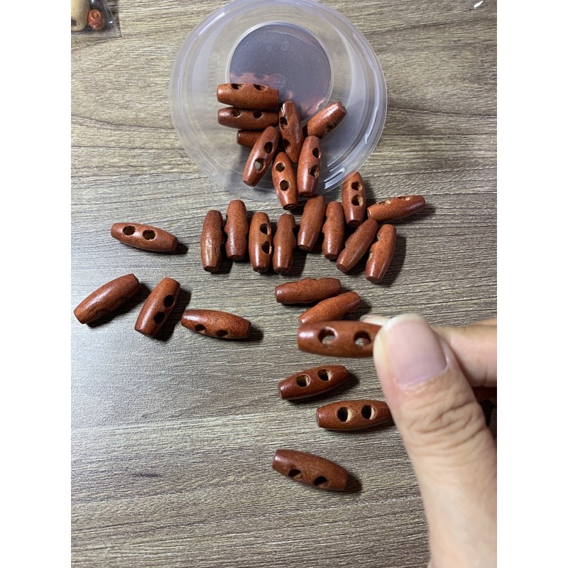 Nút gỗ dẹp ( combo 5 cái)