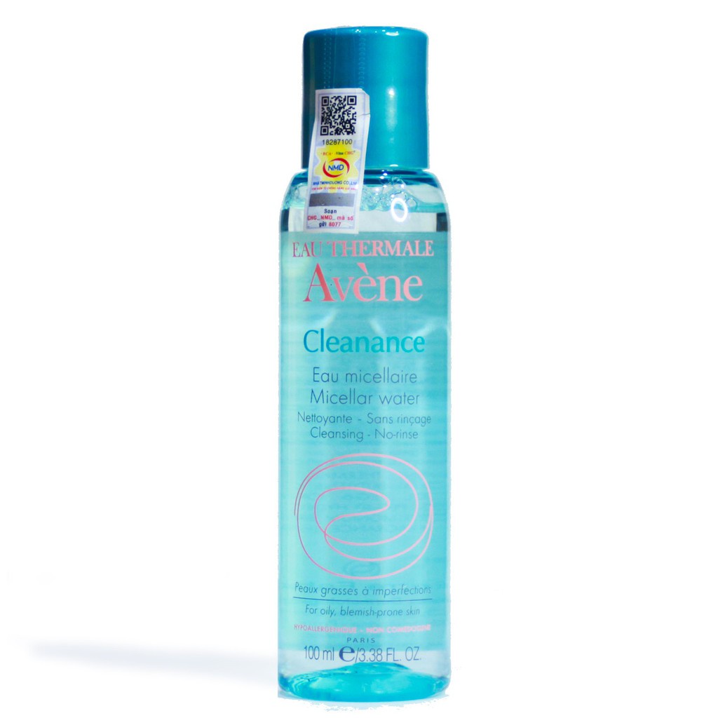 NƯỚC TẨY TRANG ÊM DỊU CHO LÀN DA DẦU AVENE CLEANANCE MICRELLAR WATE 100ML CHÍNH HÃNG - 9590