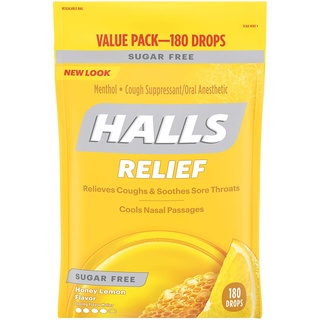 Kẹo ngậm Halls chanh mật ong 180v
