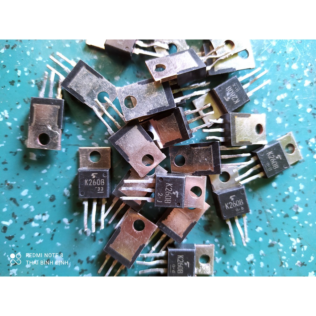 10 CON MOSFET K2608 LƯNG ĐỒNG XỊN
