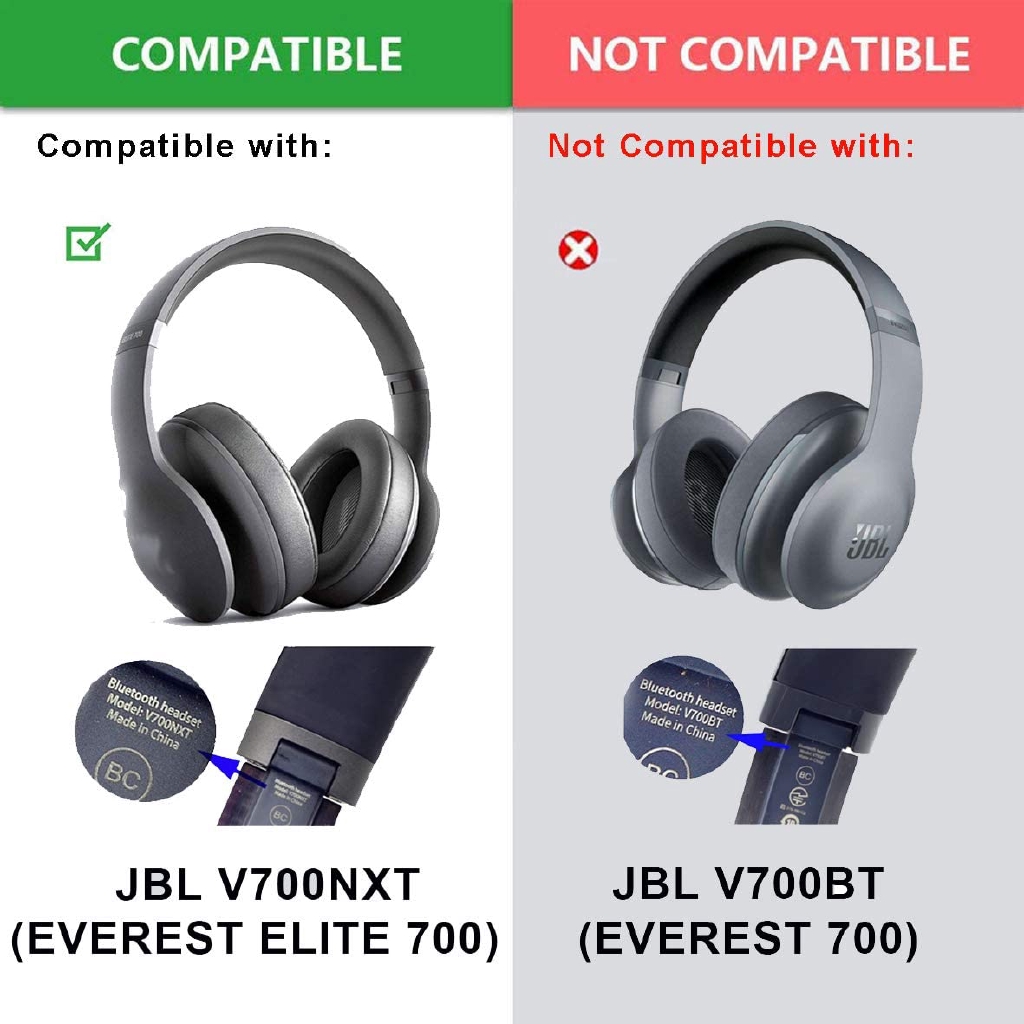 Đệm Tai Nghe V700Nxt (Everest Elite 700) Bằng Da Cho Tai Nghe Jbl V700Nxt