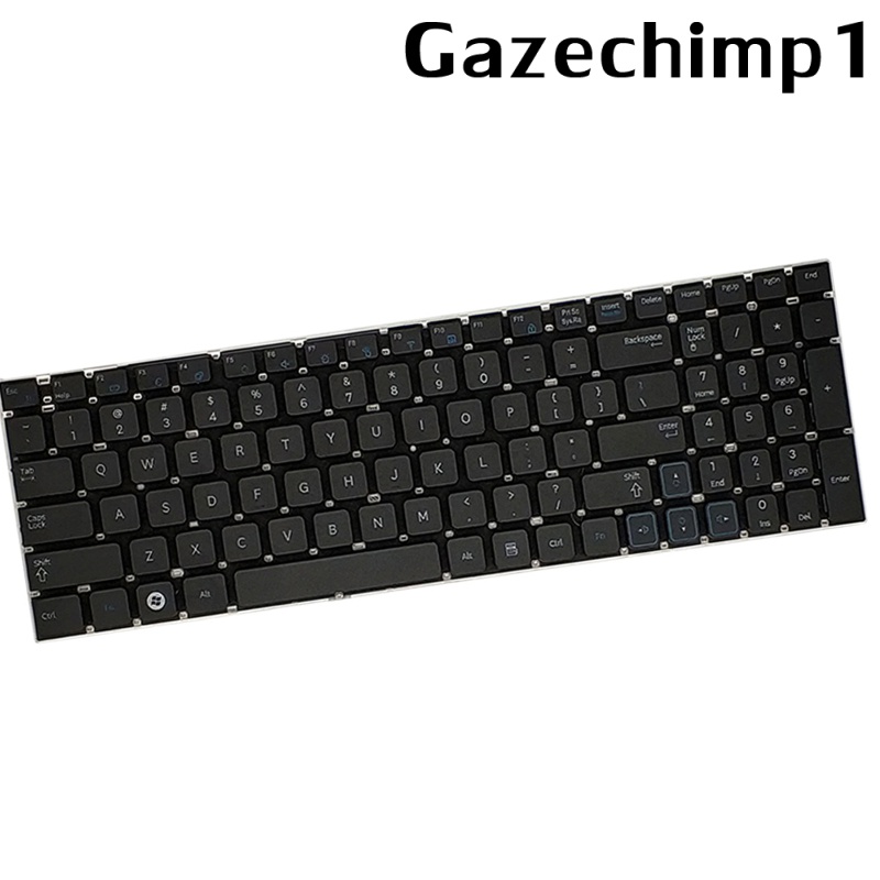 Bàn Phím Tiếng Anh Us Gazechimp1 Màu Đen Cho Samsung Rv511 Rv520 Rv518 Rv509