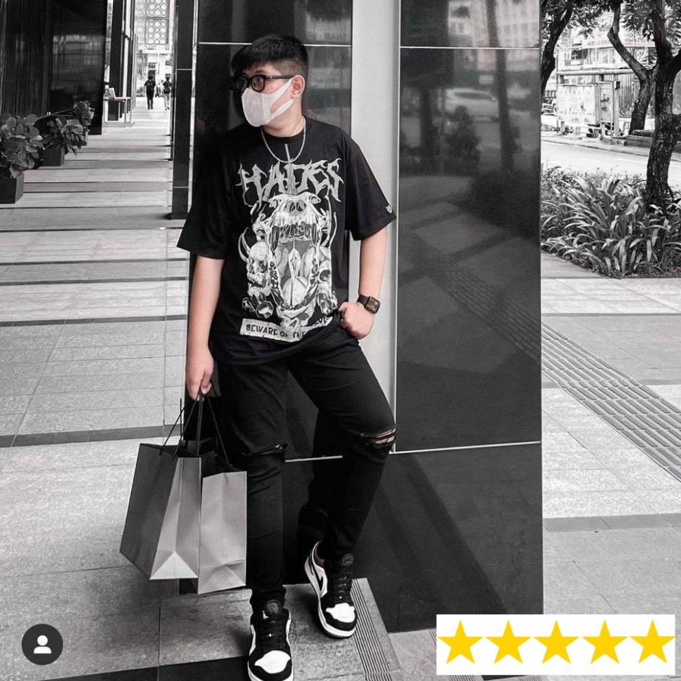 Áo thun HADES skull worlf tee nam nữ unisex Streetwear Mall shop freeship FULL TAG