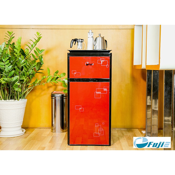 Cây nước nóng lạnh kết hợp bàn pha trà, cafe FujiE WD3000C