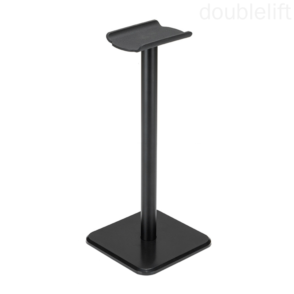 Headphone Stand Aluminum Alloy Headset Hanger Holder Display Bracket for Bar Home Office doublelift store