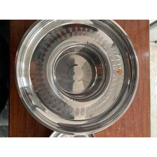Nồi Lẩu Inox Mâm Vành Cao Cấp Nồi Lẩu Sống Inox
