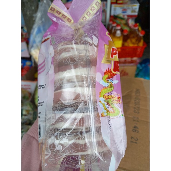 Bánh In Phan Tâm Nhân Đậu Xanh - Khoai Môn - Dừa( 400g/hộp)