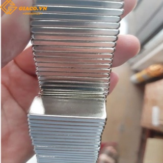 Nam châm chữ nhật 40*20*2mm(5 viên)